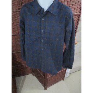 NWT Men's Exofficio Button Up Shirt Long Sleeve Multi Color Large Dress Shirt